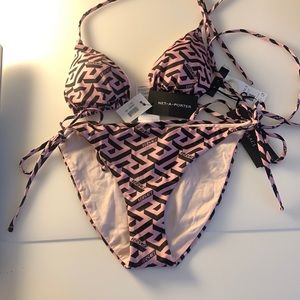 Versace 2 piece bikini set